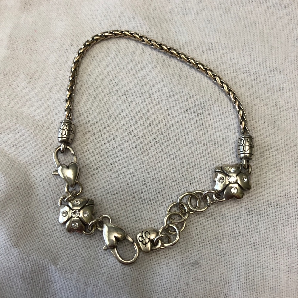 Brighton clover charm bracelet
